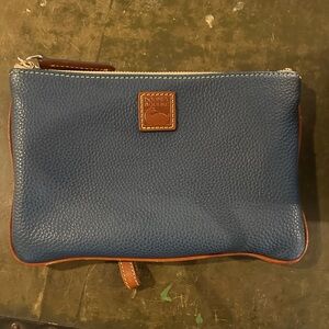 Dooney & Bourke Blue Wristlet Clutch